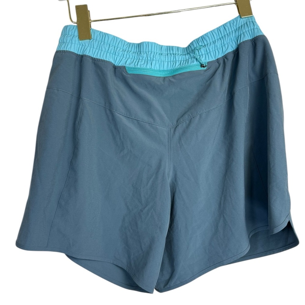 Patagonia Women’s Baggies Style Lined Athletic Shorts Blue XL Running - Picture 2 of 6